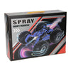RC-Racing-Monstertruck mit Rauchfunktion – rot