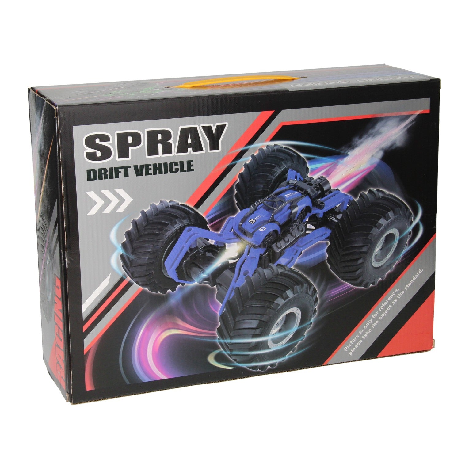 RC-Racing-Monstertruck mit Rauchfunktion – rot
