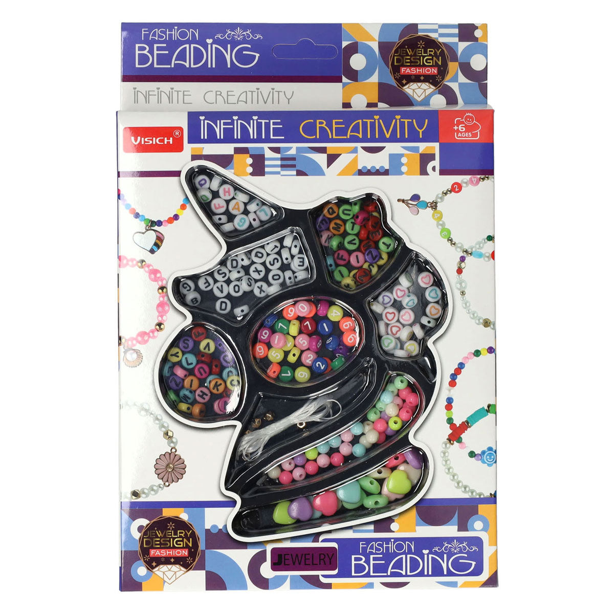 Mode Perle Set Letters Nummern