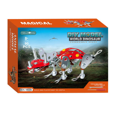 Imp Metallbaukasten Triceratops, 90-tlg.