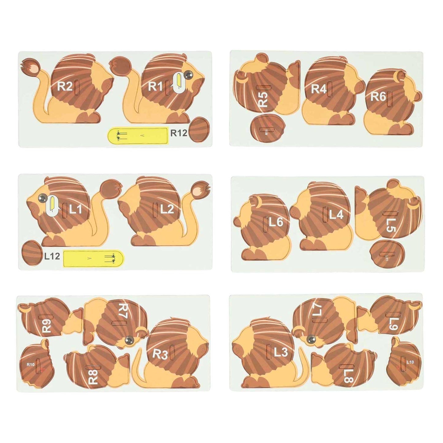 3D-Puzzle Löwe, 26-tlg.