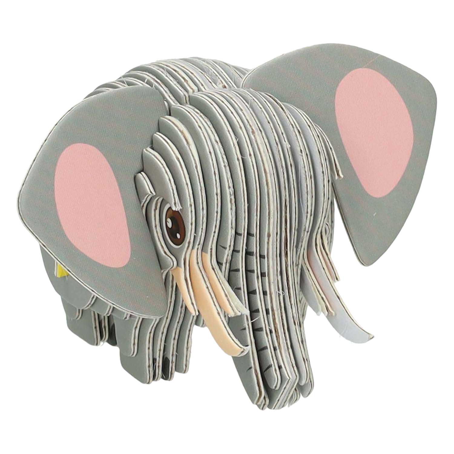 Imp 3D-Puzzle Elefant, 36 Teile.