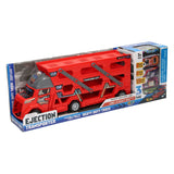 Ausklappbarer Autotransporter mit Schussfunktion - Rot - afbeelding 2