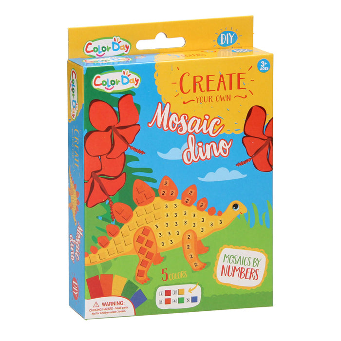 Machen Sie einen Mosaik-Dinosaurier