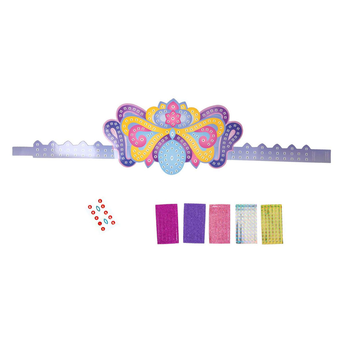 Machen Sie eine Mosaik -Tiara
