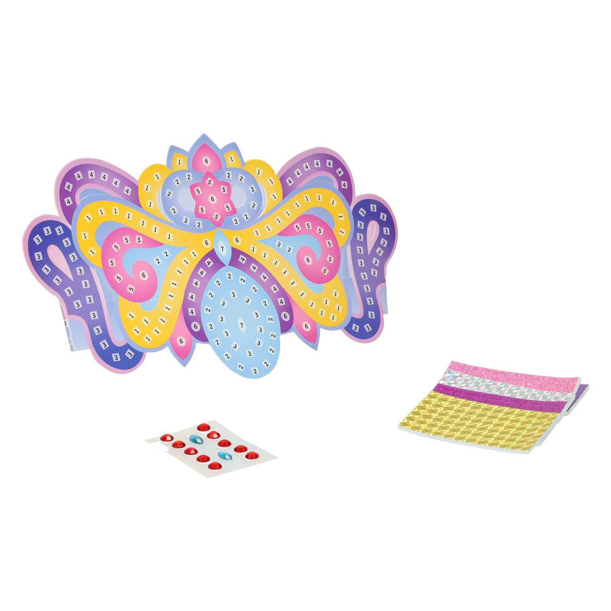 Machen Sie eine Mosaik -Tiara