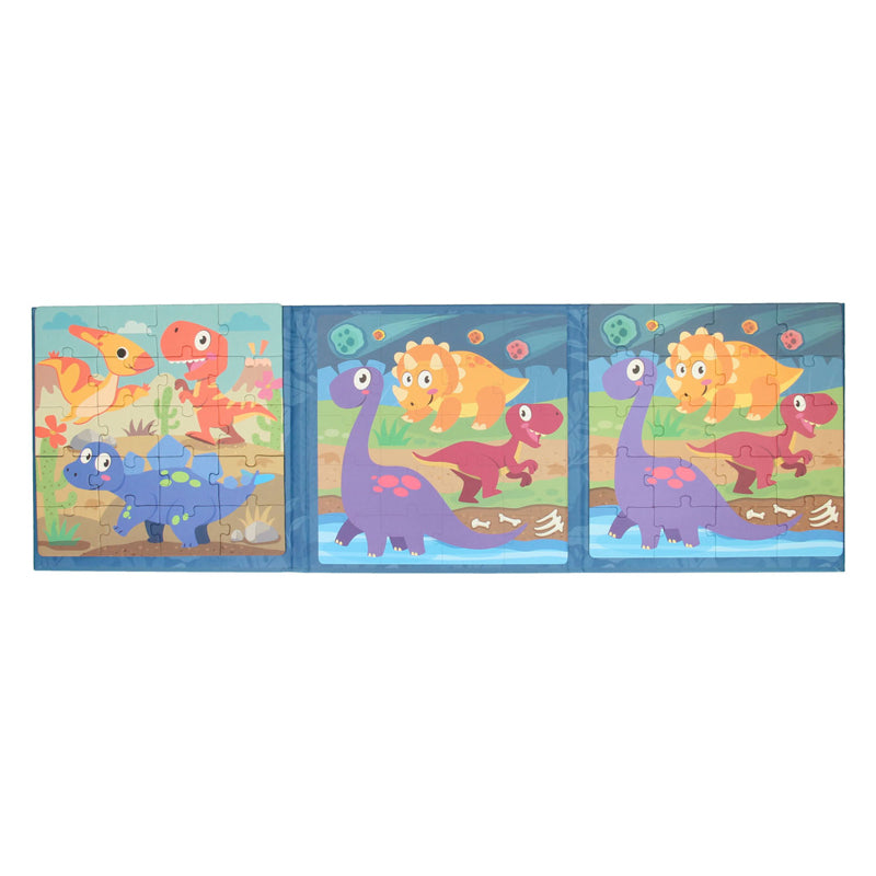 Magnetisches Dinosaurier-Rätselbuch