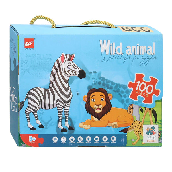 Bodenpuzzle Wildtiere, 100..
