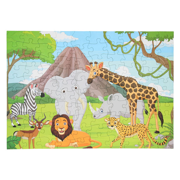 Bodenpuzzle Wildtiere, 100..