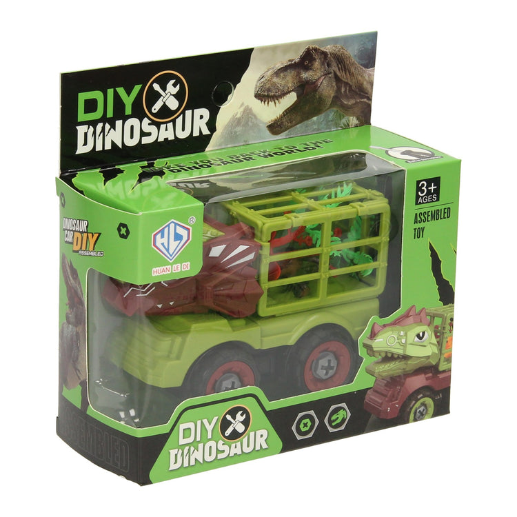 Bauen Sie Auto Dino mit Käfig