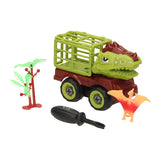 Bauen Sie Auto Dino mit Käfig - afbeelding 1