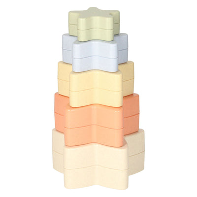 Kleinkind Stack Tower Sterpastell, 5dlg.