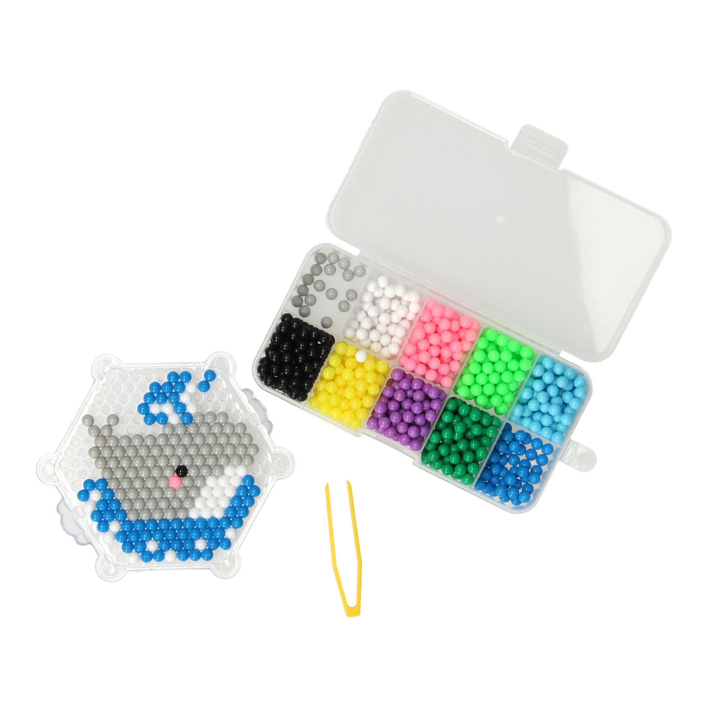 Magische Perlen Unterwasserwelt Pixel-Art-Set