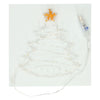 String Art Weihnachtsbaum mit LED -Lichtern