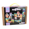 Magnetische Marmorschlosse mit Licht, 56dlg.