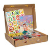 Magnetische Marmorschlosse mit Licht, 56dlg.