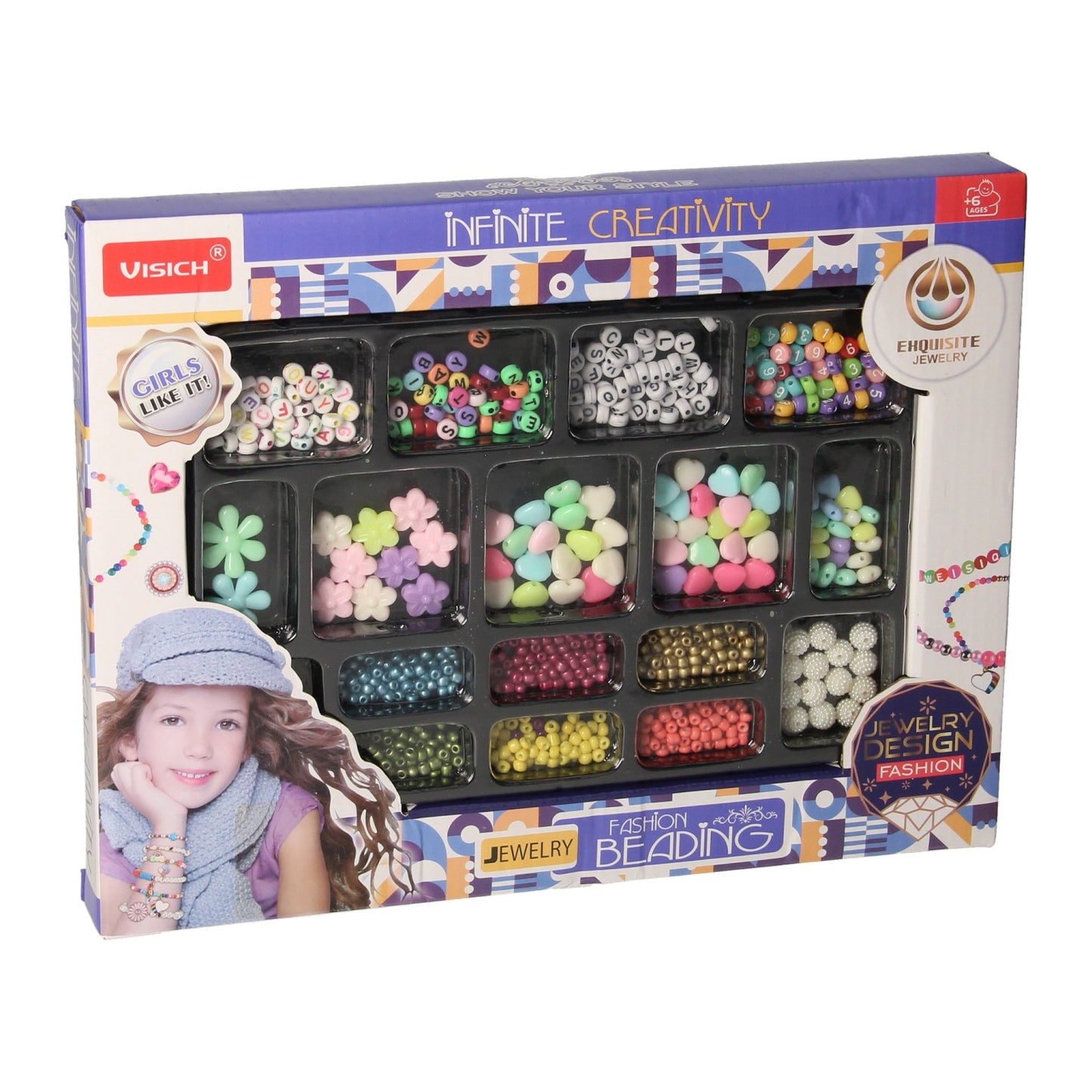 Schmuck machen Perlenpastellmetallic