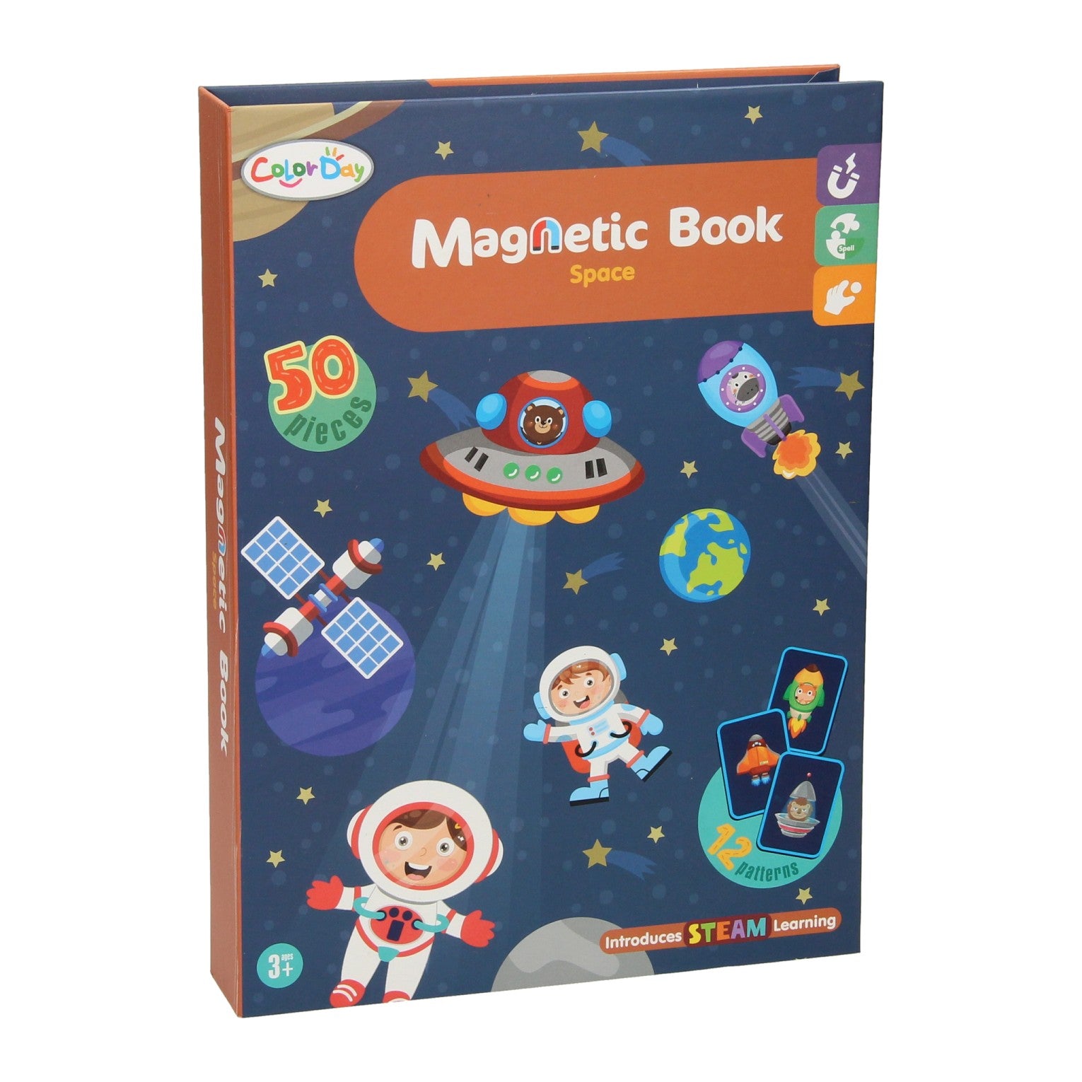 Magnetbuch - Raumfahrt, 50 Teile.