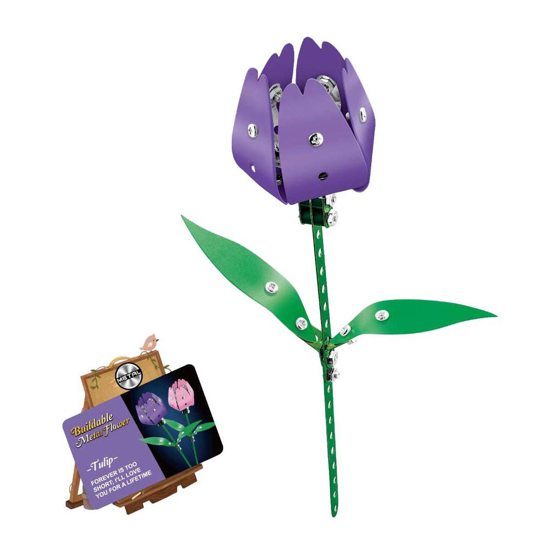 Metallbausatz Tulpe