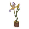 3D-Bausatz Iris aus Holz - 60 Teile.