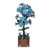 3D-Bausatz aus Holz Hyazinthe - 115 Teile.