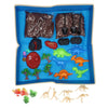Spielen Sie Sand-Dino-Welt mit Spielmatte