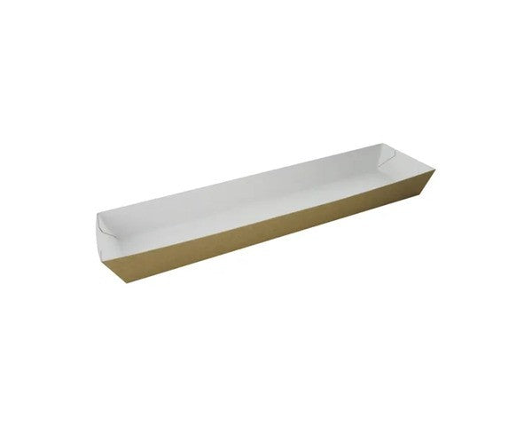 Depa Sandwichtablett brauner Karton 25x6x2,5cm (250 Stück)