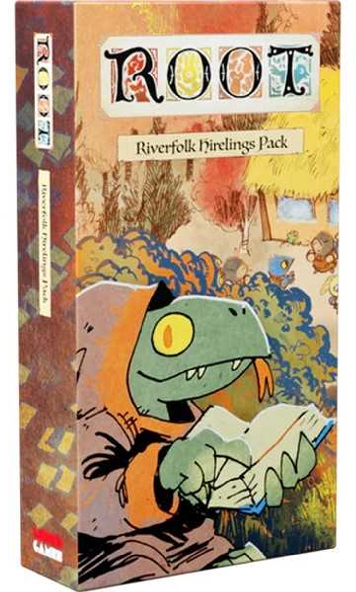 Wancelot Root – Brettspiel – Erweiterung – Riverfolk-Hilflinge-Paket – englische Ausgabe