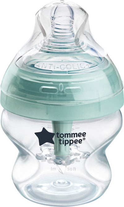Tommee Tippee Advanced Anti-Kolik-Babyflasche – Set mit 1 x 150 ml Babyflasche – niedrige Durchflussrate 0 m+