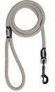 Rebel Petz Hundeleine – Taupe – L – 12 mm x 140 cm
