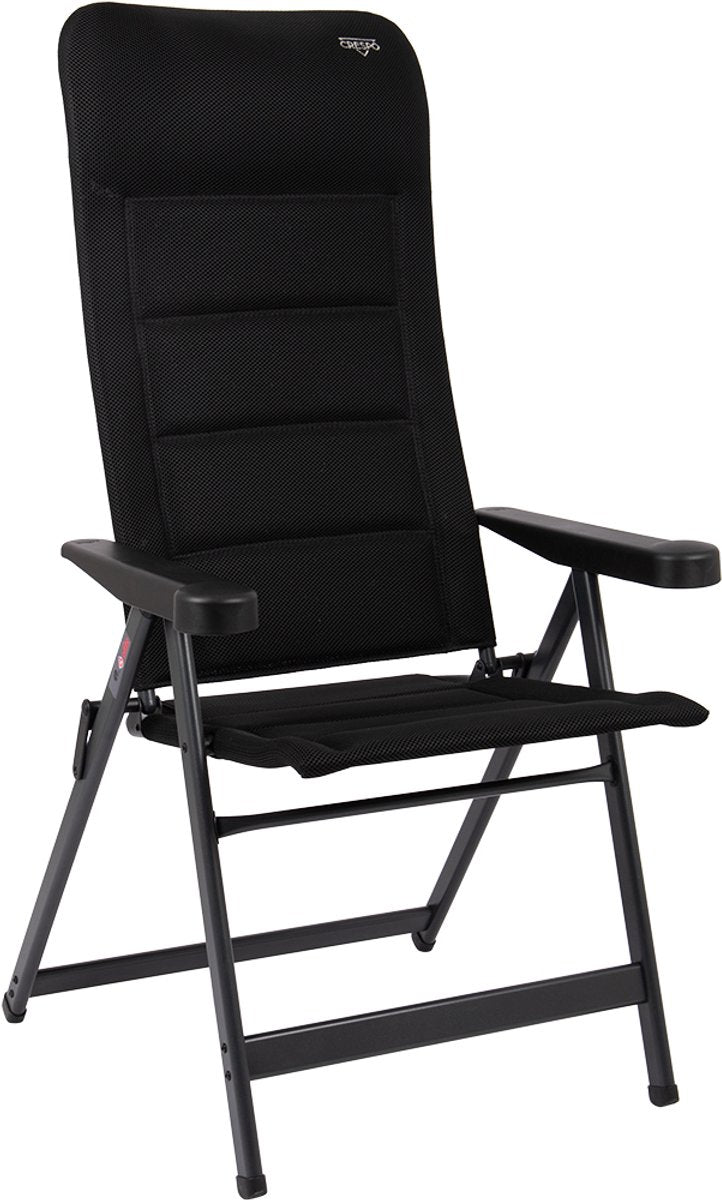 Crespo - Liegestuhl - L - AP 240 - Air-Deluxe - Schwarz
