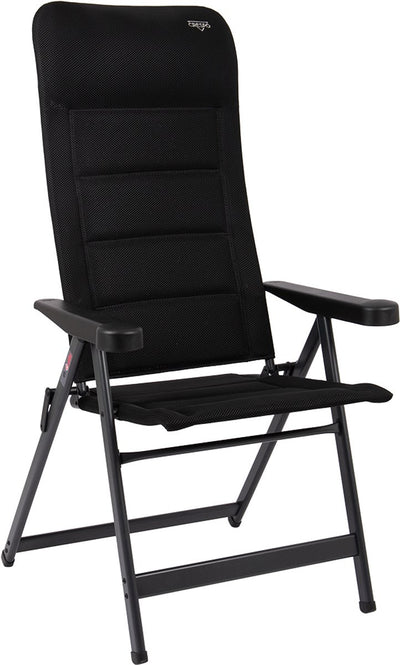 Crespo - Liegestuhl - L - AP 240 - Air-Deluxe - Schwarz