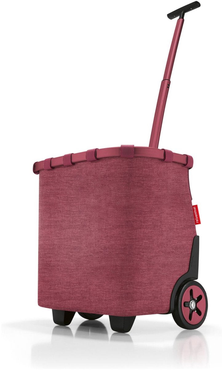 Reisenthel Carrycruiser Einkaufstrolley – 40 l – Twist Maroon Dark Red