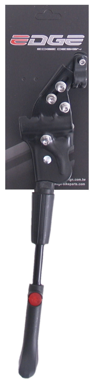 Edge Seitenständer verstellbar 26 t m 29 schwarz