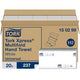 Hygienefalthandtücher Tork h2 xpress universal multifold natur