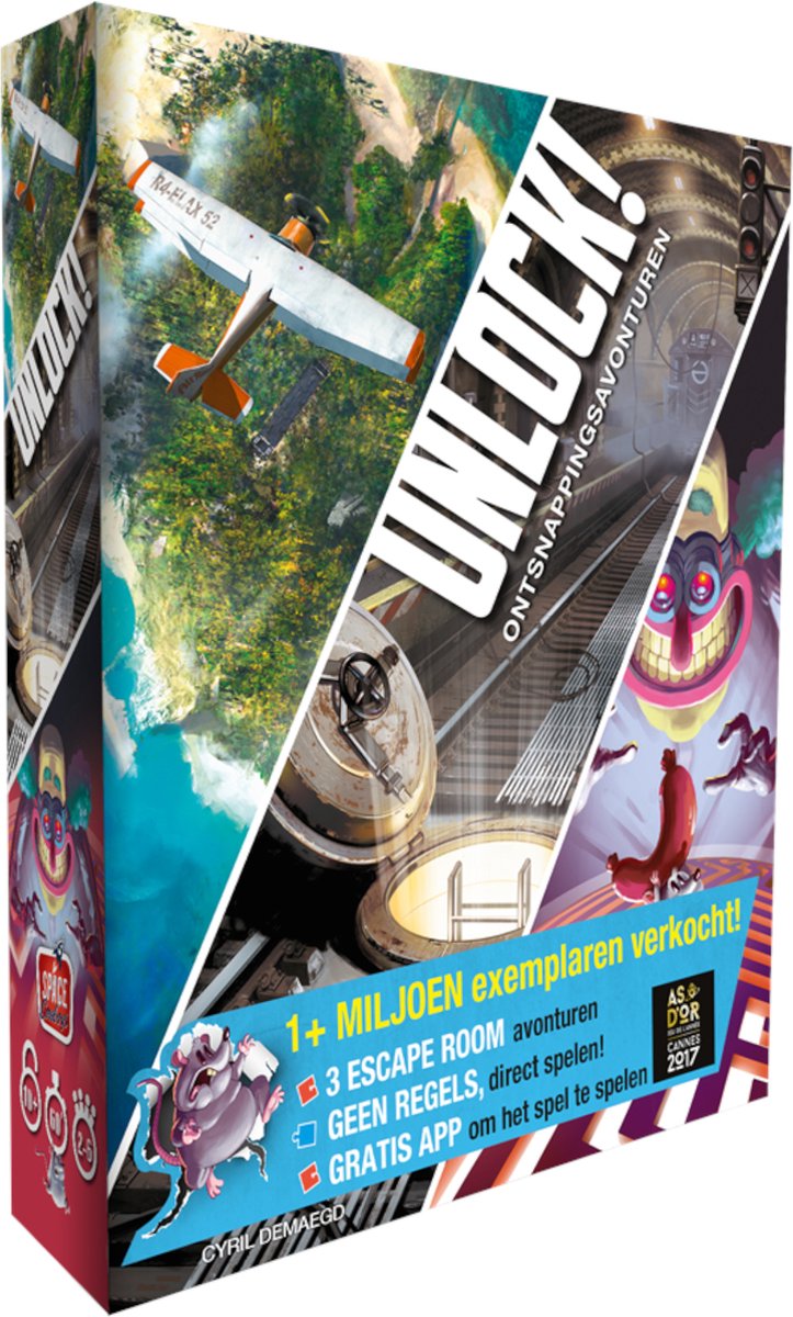 Asmodee entsperren! Abenteuer entkommen