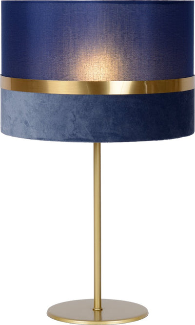 Lucide extravaganza tusse - Tischlampe - ø 30 cm - 1xe14 - blau