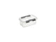 Sonnenwaren Sonnenwaren Q-Line Storage Box 0,5L Transparent Silber