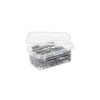 Sonnenwaren Sonnenwaren Q-Line Storage Box 0,5L Transparent Silber