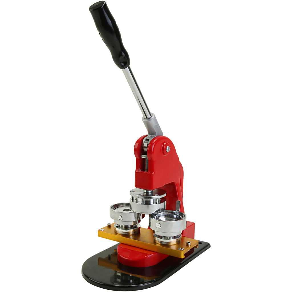Buttonmaschine inkl. 250 Knöpfe, D 5,5 cm, 1 Set