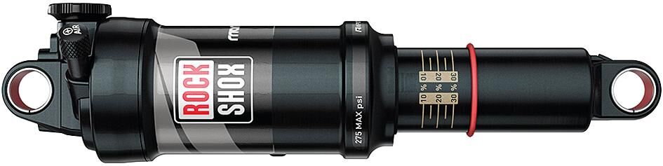 Rockshox Heck Stoßdämpfer Rocksh.Monarch R 165 x 28 mm Melodie Mitte