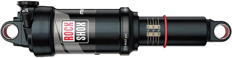 Rockshox Heck Stoßdämpfer Rocksh.Monarch R 165 x 28 mm Melodie Mitte