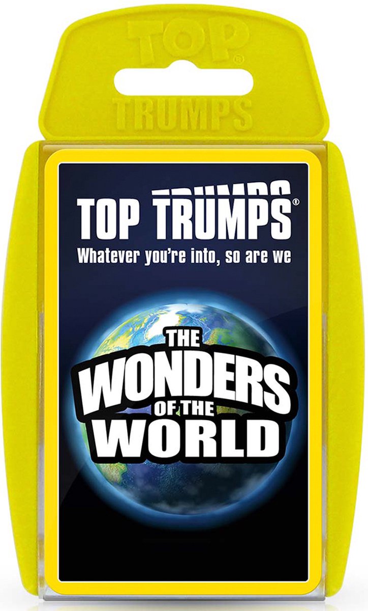 Gewinnzüge: Wunder der Welt – Spielkarten – Top-Trümpfe (englisch)
