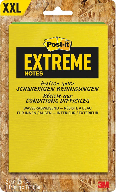 Post-it-Haftnotiz ext57m-2-frge 171 mm x 114 mm gelb, grün, orange, türkis 50 Blatt