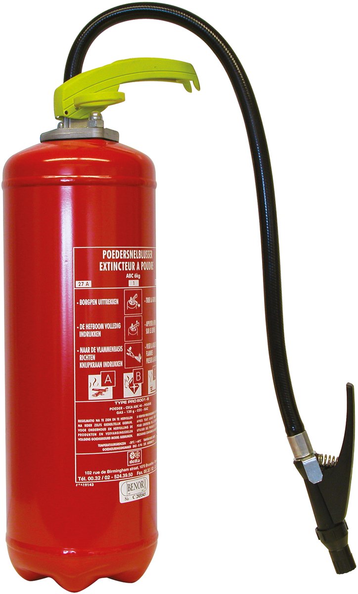 Belmic Feuerlöscher 6kg a b c benor (Gebäude)