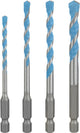 Bosch Zubehör Experten-Bohrer-Set Sechskant-9 | Multikonstruktion | 4-teilig | 4 5 6 8 - 2608902289