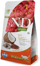 N d farmina Quinoa Skin Coat – Katzenfutter (Trockenfutter) – Hering Kokosnuss – getreidefrei – 1,2 kg (4x300g)