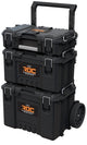 Keter 256982 Roc Pro Werkzeugkoffer-Set Kunststoff schwarz