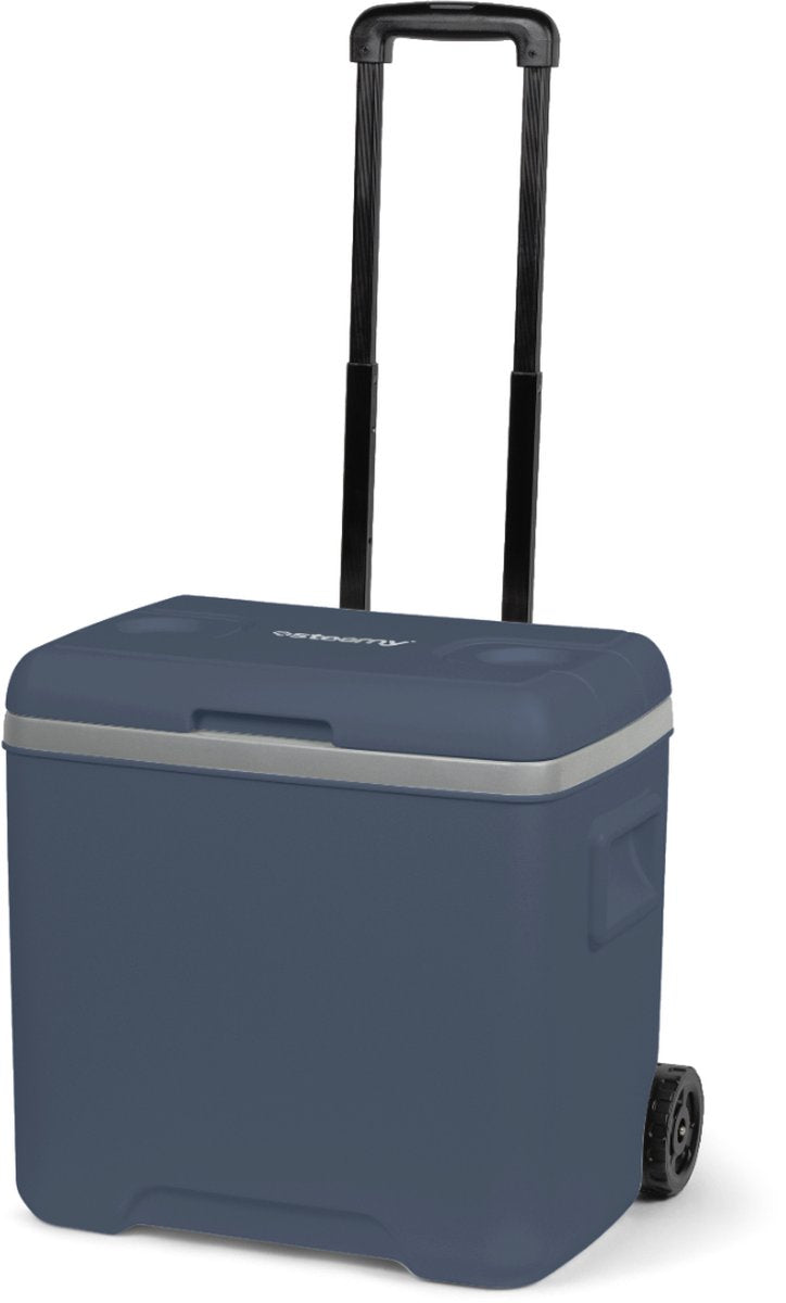 Steamy cool 30 – mittelgroße Kühlbox auf Rädern – 30 Liter – blau