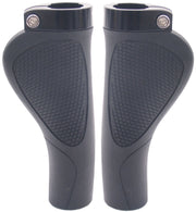 Ergo City Plus – 132 mm Gummi-Fahrradgriffe (schwarz) - afbeelding 2
